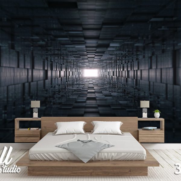 3D foto tapeta tunel 3D-10 - 3d fototapete