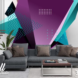 3D foto tapeta izvrnuta piramida 3D-43 - 3d fototapete