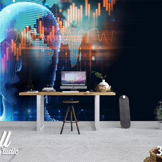 3D foto tapeta ekonomija 3D-60 - 3d fototapete