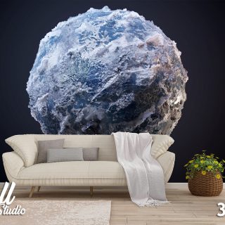 3D foto tapeta nepravilna lopta 3D-71 - 3d fototapete