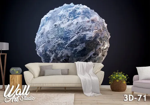 3D foto tapeta nepravilna lopta 3D-71 - 3d fototapete