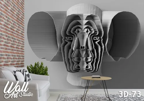 3D foto tapeta lice 3D-73 - 3d fototapete