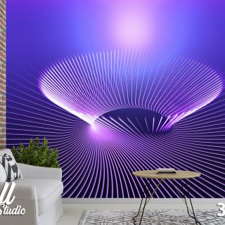 3D foto tapeta ljubičasto 3D-77 - 3d fototapete