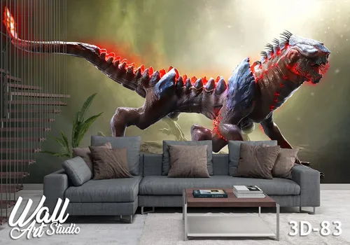 3D foto tapeta Dinosaur 3D-83 - 3d fototapete