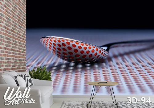 3D foto tapeta kašika 3D-94 - 3d fototapete