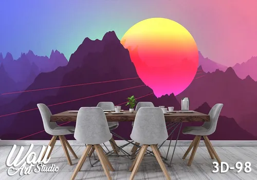 3D foto tapeta sunce 3D-98 - 3d fototapete