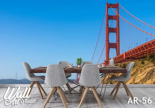 Arhitektura foto tapeta Golden Gate 1 - Tapete za zid Arhitektura