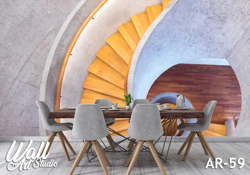 Arhitektura foto tapeta stepenice - Tapete za zid Arhitektura