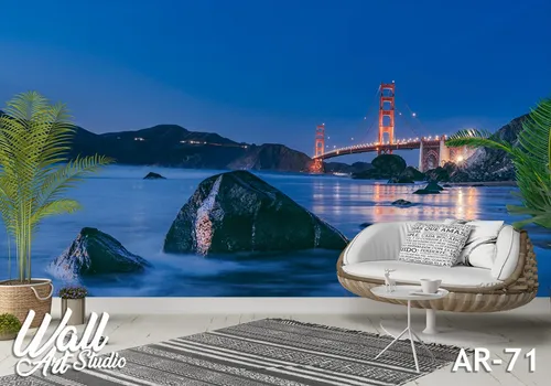Arhitektura foto tapeta Golden Gate - Tapete za zid Arhitektura