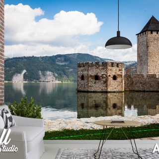 Arhitektura foto tapeta Golubac - Tapete za zid Arhitektura