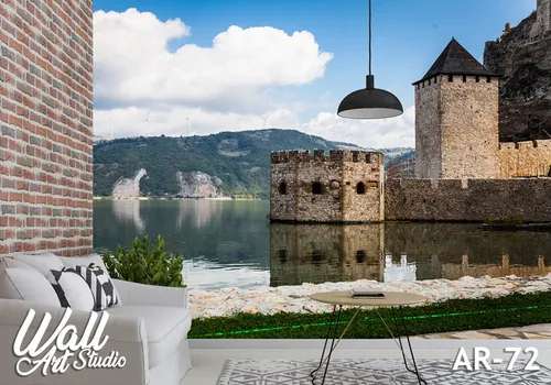 Arhitektura foto tapeta Golubac - Tapete za zid Arhitektura