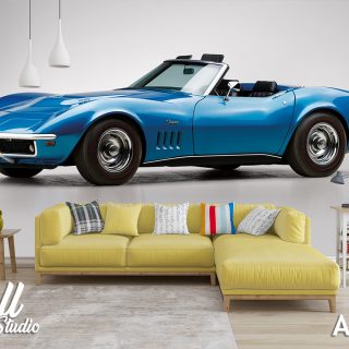 Automobili foto tapeta Korveta kabrio - Tapete za zid Automobili