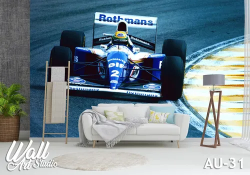 Automobili foto tapeta Formula 1 Senna - Tapete za zid Automobili