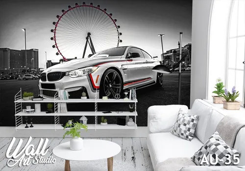 Automobili foto tapeta BMW 1 - Tapete za zid Automobili