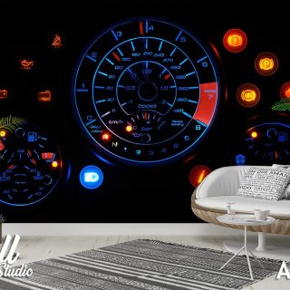 Automobili foto tapeta instrument tabla 1 - Tapete za zid Automobili