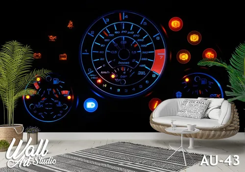 Automobili foto tapeta instrument tabla 1 - Tapete za zid Automobili
