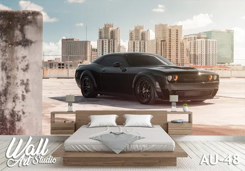 Automobili foto tapeta Dodge Challenger 1 - Tapete za zid Automobili