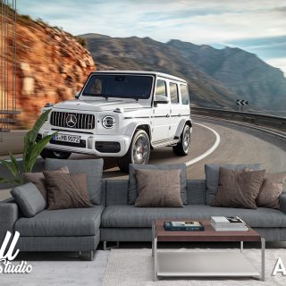 Automobili foto tapeta Mercedes džip - Tapete za zid Automobili