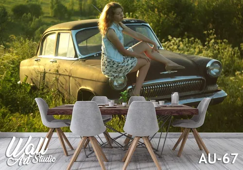 Automobili foto tapeta oldtimer 3 - Tapete za zid Automobili