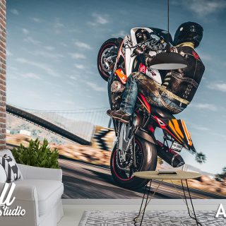 Automobili foto tapeta motocikl - Tapete za zid Automobili