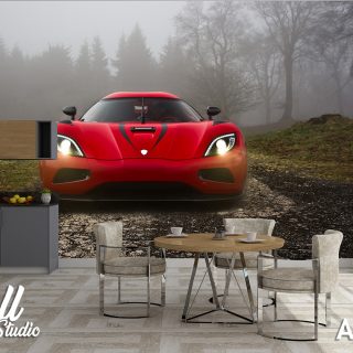 Automobili foto tapeta trkački automobil 1 - Tapete za zid Automobili