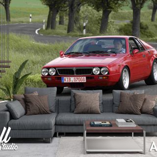 Automobili foto tapeta Lancia - Tapete za zid Automobili