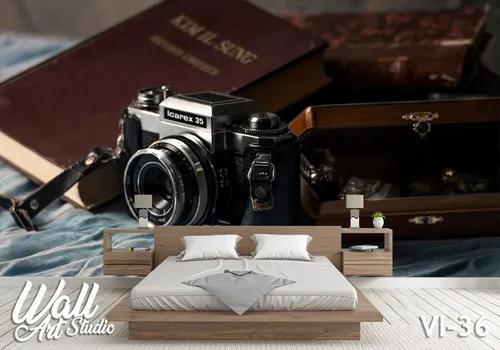 Foto tapeta fotoaparat 3 - Tapete za zid Vintage