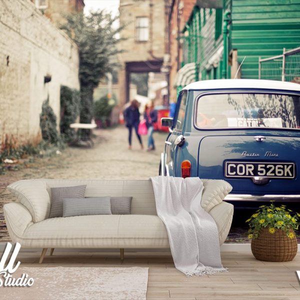 Foto tapeta Austin mini - Tapete za zid Vintage