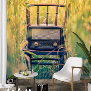 Foto tapeta radio 2 - Tapete za zid Vintage