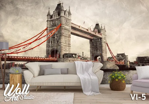 Foto tapeta Tower Bridge - Tapete za zid Vintage