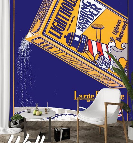 Foto tapeta retro poster 1 - Tapete za zid Vintage