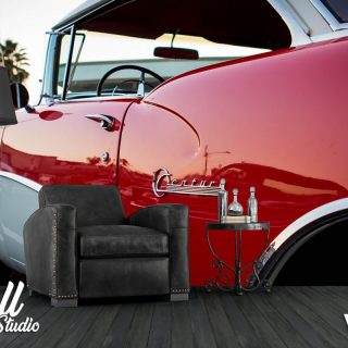Foto tapeta oldtimer - Tapete za zid Vintage