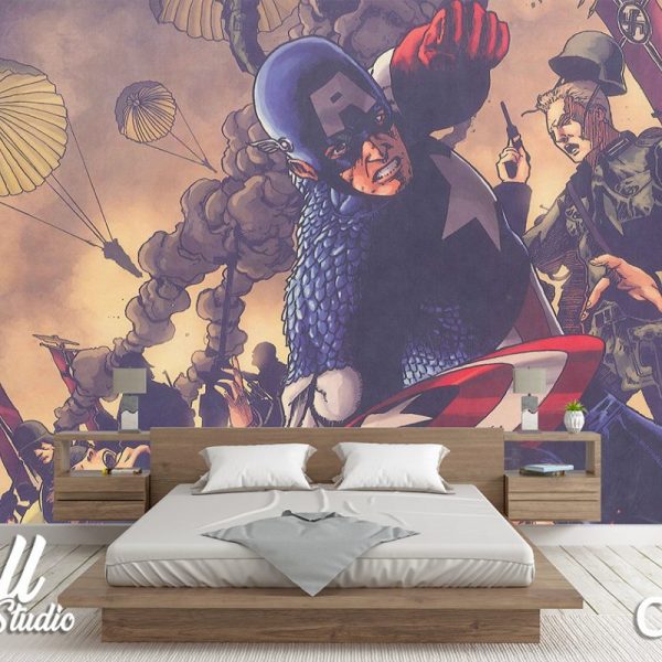 Foto tapeta Captain America - Tapete za zid Marvel
