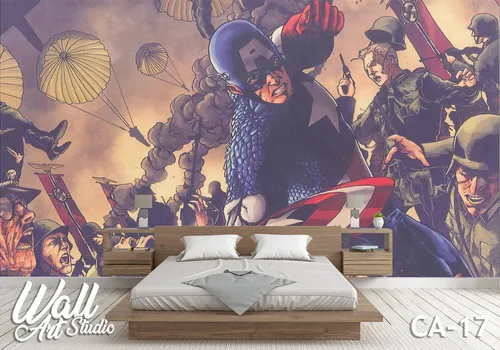 Foto tapeta Captain America - Tapete za zid Marvel