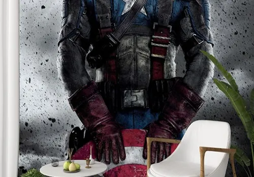 Foto tapeta Captain America 8 - Tapete za zid Marvel