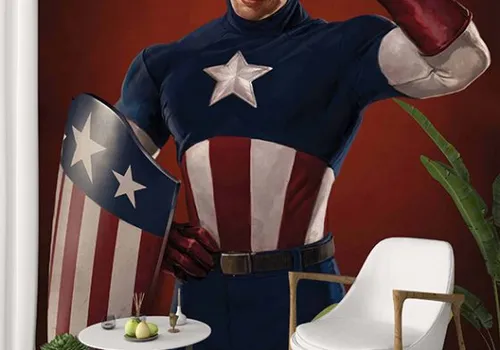 Foto tapeta Captain America 7 - Tapete za zid Marvel