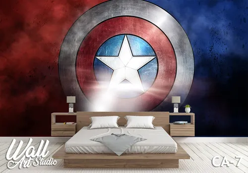 Foto tapeta Captain America 6 - Tapete za zid Marvel