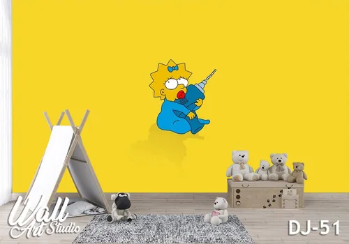Foto tapeta Megi Simpson - Tapete za zid Dečije