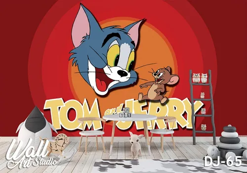 Foto tapeta Tom i Džeri - Tapete za zid Dečije