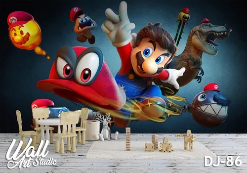 Foto tapeta Super Mario - Tapete za zid Dečije