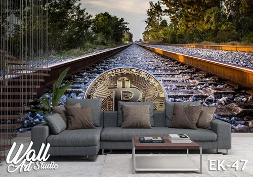 Foto tapeta bitcoin - Tapete za zid Ekonomija