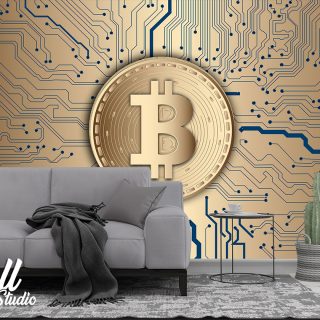 Foto tapeta bitcoin 4 - Tapete za zid Ekonomija