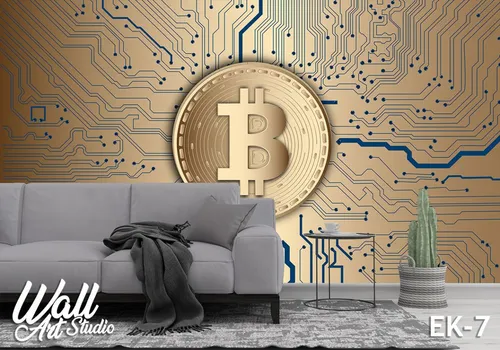 Foto tapeta bitcoin 4 - Tapete za zid Ekonomija