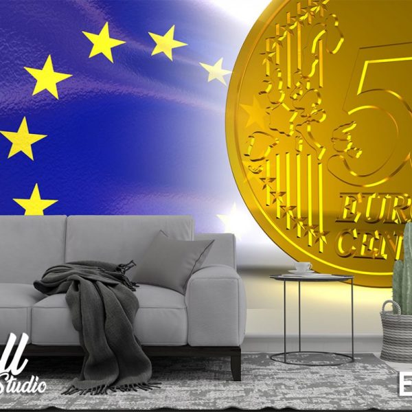 Foto tapeta euro - Tapete za zid Ekonomija