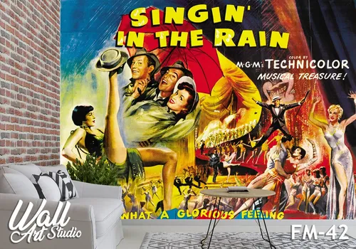 Foto tapeta Singing in the rain - FILMOVI