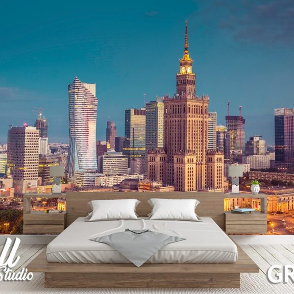 Foto tapeta gradski pejzaž 2 - Fototapete za zid - Gradovi