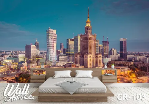 Foto tapeta gradski pejzaž 2 - Fototapete za zid - Gradovi