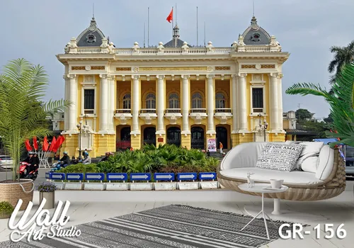 Foto tapeta gradska kuća - Fototapete za zid - Gradovi
