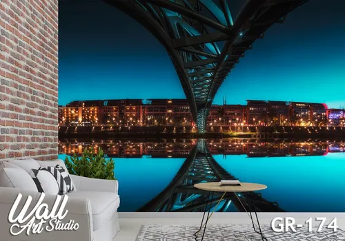 Foto tapeta gradski most - Fototapete za zid - Gradovi