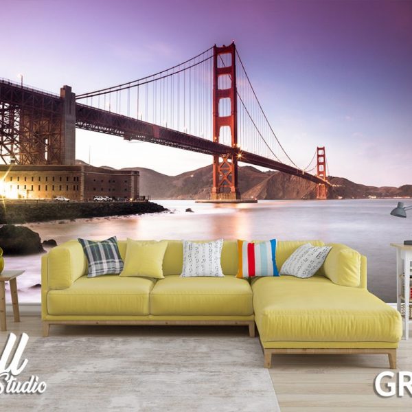 Foto tapeta most San Francisko - Fototapete za zid - Gradovi